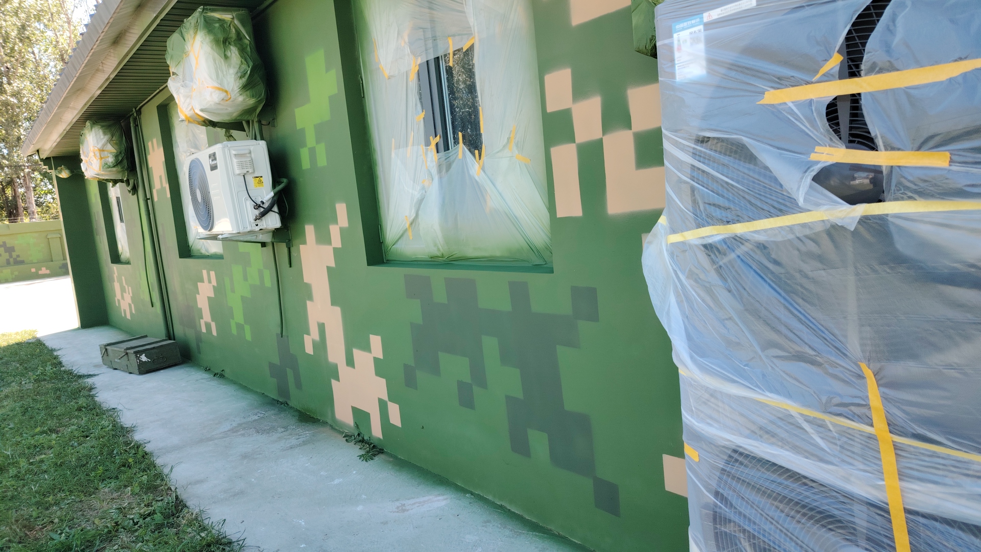 长春外墙迷彩漆施工多少钱 伪装迷彩漆